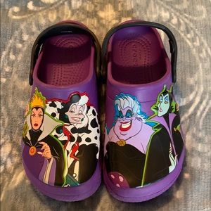 Kids Disney Villain Crocs size 2